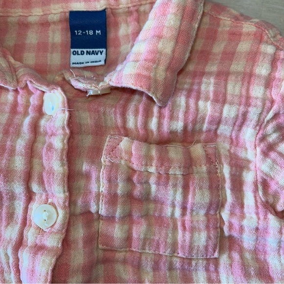 Old Navy Toddler 2 Piece Pajama Shorts Set - Picture 3 of 8